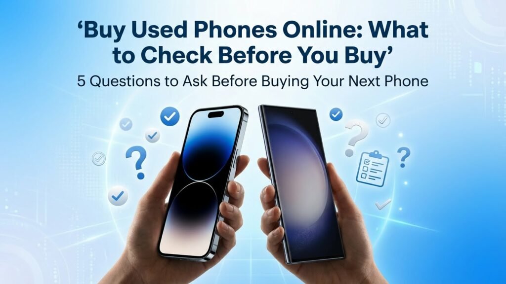 5 Critical Things to Check Before Buying a Used Smartphone (2026 Checklist)
