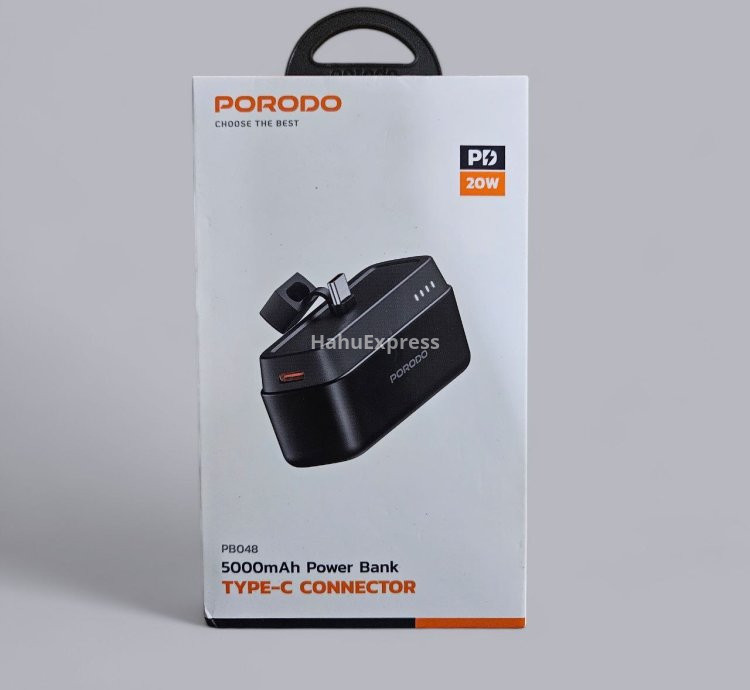 Porodo Mini Portable Power Bank (5000mAh) Review: Compact Power Without the Cables