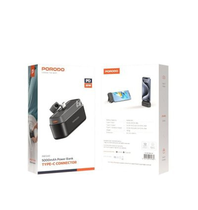 Porodo Mini Portable Power Bank (5000mAh) Review: Compact Power Without the Cables 3